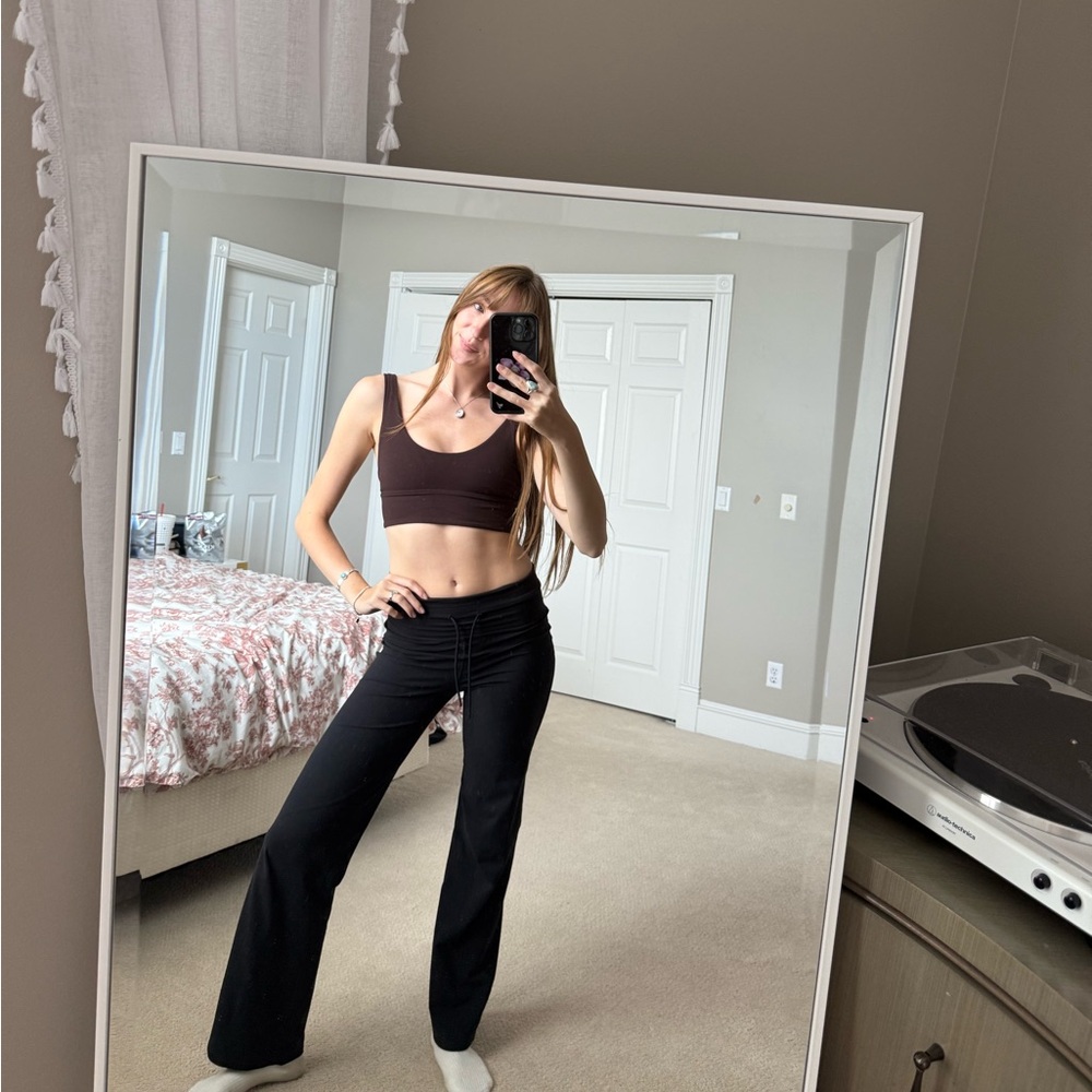Brown Lululemon align bra